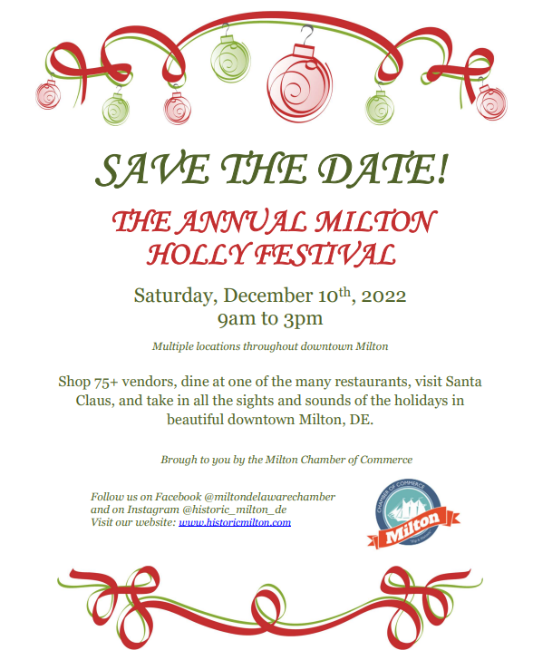 The Annual Milton Holly Festival